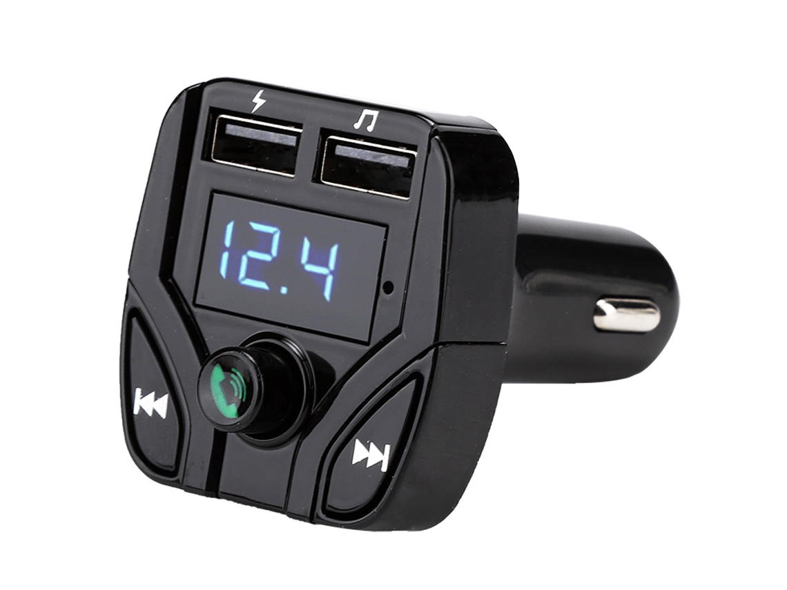 Reproductor MP3 para coche (reducción de ruido HD, manos libres Bluetooth)