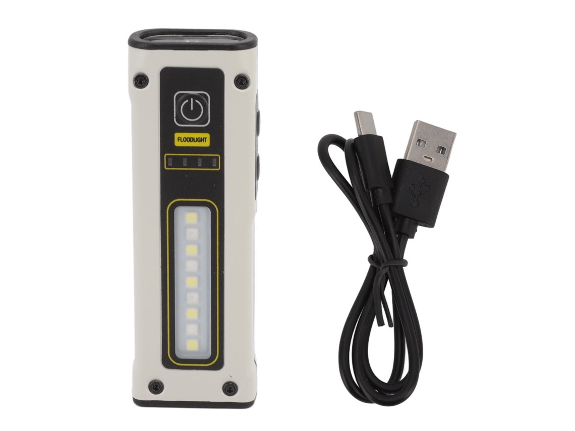 2026-linterna B59 Mini Led Multifuncional Portátil Con Doble Fuente De Luz Y Imán Fuerte Para Trabajo