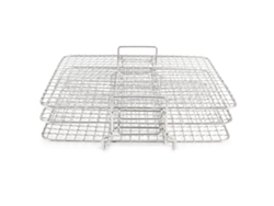 Juego De Rejillas Enfriamiento Niveles Inoxidable Cocinar, Horno Freidora Foodiag300ag400, Piezas