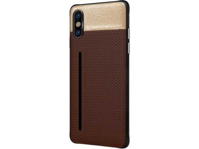 Funda iPhone XS Max WISETONY Jinuoshuma-155 Marrón