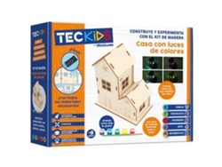 Kit Tecnología Madera Casa Con Luz 8 Años TECKIDS