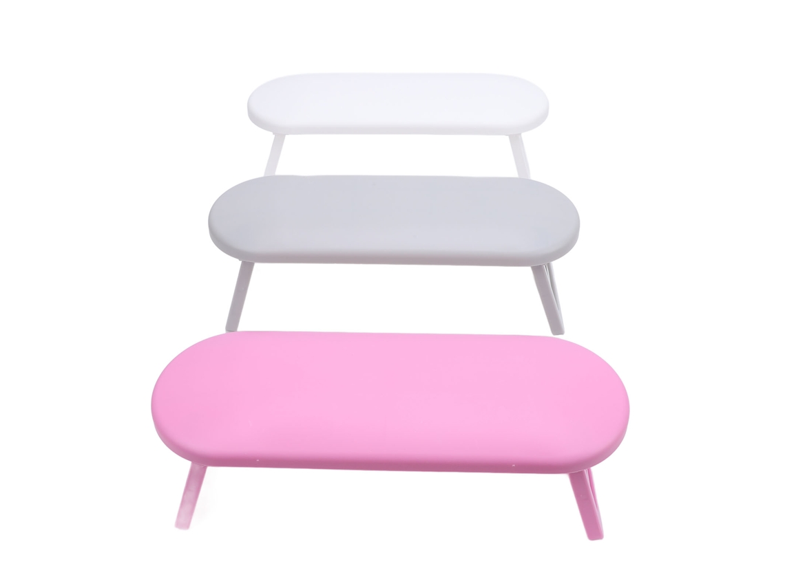 KKML-3 Piezas Almohadillas antideslizantes plegables y portátiles para apoyar los brazos en el hogar y en salones de uñas