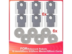 Accessories Set For Q /qrevo S/qrevo Master/qrevo Curve Robot Vacuum Cleaners, With Dust Bags And M