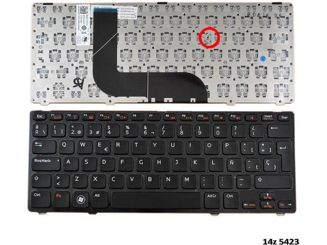 Teclado para Portátil Dell Inspiron 14Z-5423