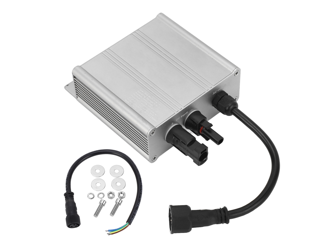Inversor Micro Solar Grid Tie Mppt Onda Senoidal Pura 120v/230v Controlador De Carga Impermeable
