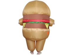 Disfraz Inflable De Hamburguesa Para Adultos, Disfraz Divertido Para Carnaval, Fiesta, Disfraz Divertido