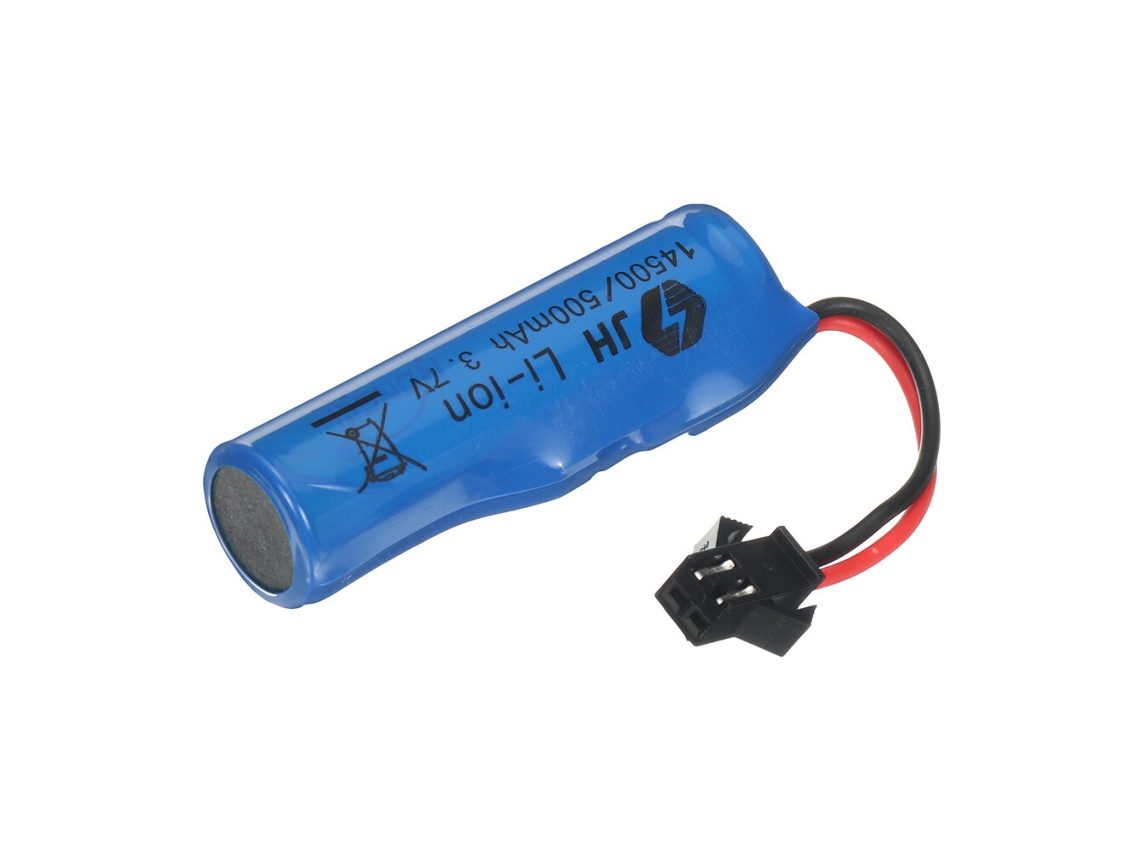 Batería de iones de litio de 3,7 V, 500 mAh, 1 s, 14500 mAh, para coche de control remoto S810 124 24 g 4x4
