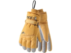 Guantes de invierno para hombre, resistentes al viento y compatibles con pantalla táctil, ideales para actividades al aire libre en invierno.