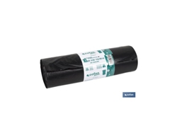 Paquete de 10 Bolsas de Basura 115x160cm Calibre 150 Negras Cofan