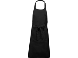 Delantal KARIBAN con Hebilla de Ajuste (Negro - Algodón - 90 x 76 cm)
