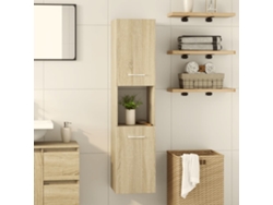 Mueble de baño 30x30x130 cm con encimera de roble Sonoma Wsd24964 Beautiful Home