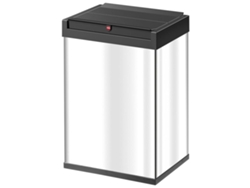 Cubo de basura HAILO Plateado Acero inoxidable (34 x 26 x 50 cm)