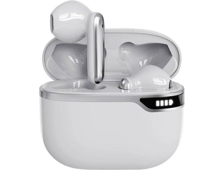 Auriculares Azultooth True Inalámbrico YAN-D28-1 (In Ear - Micrófono - Blanco)