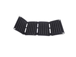 Panel Solar Plegable De Silicona Monocristalina Etfe De 10 W, Portátil Para Acampar Y Viajar.