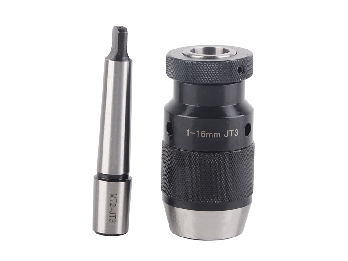 Portabrocas Sin Llave Jt3 Pro De 1-16 Mm Con Mandril De Punta Recta Jt3-mt2 Cnc