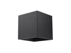 Sollux Sl.0057 Aplique Quad 1 Negro
