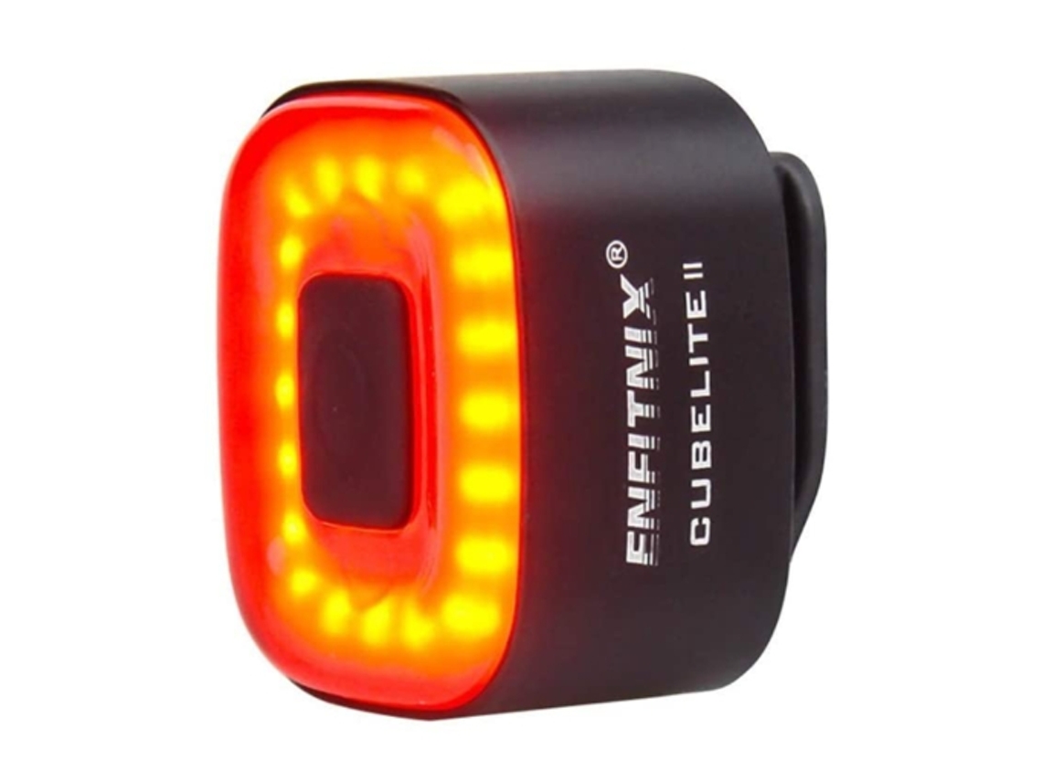 Luz trasera de bicicleta YIZHOOD DES1115 (negra)