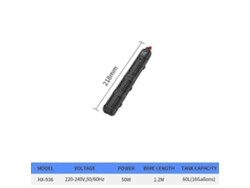 Elemento calefactor de 220 V con cubierta protectora, para acuario, control automático de temperatura GOKOCO
