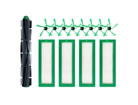 Acessórios de Aspirador Vorwerk Kit de reemplazo de polvo Kobold Vr200 Vr300 Cepillo de rodillo de repuesto Rodillo principal IT