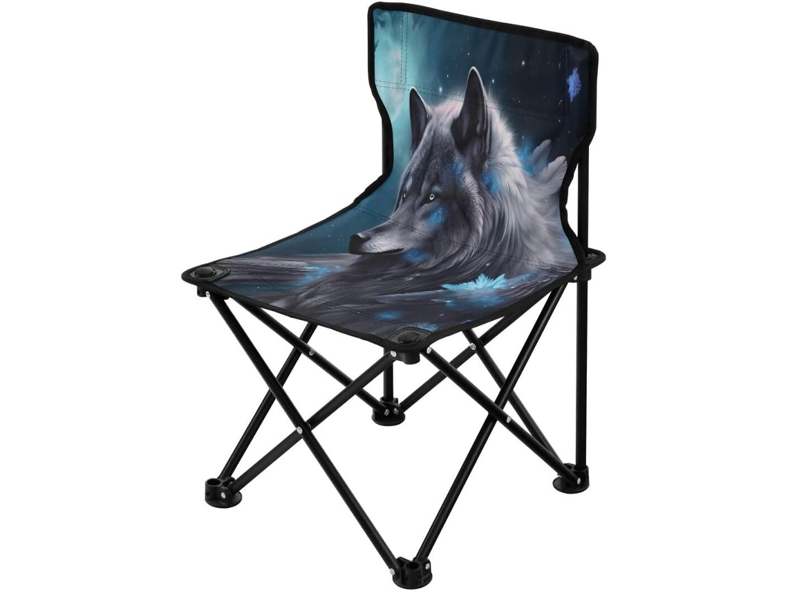 Silla Plegable Ligera Winged Wolf Resistente Duradera Portátil Fácil De Instalar