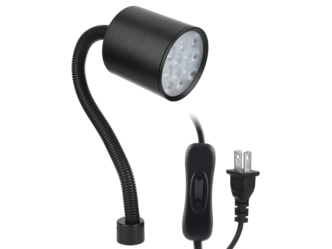 2026-luz De Trabajo Led Con Imán Ajustable Para Cnc Tornos Fresadoras 12 Chips Máquina De Milling