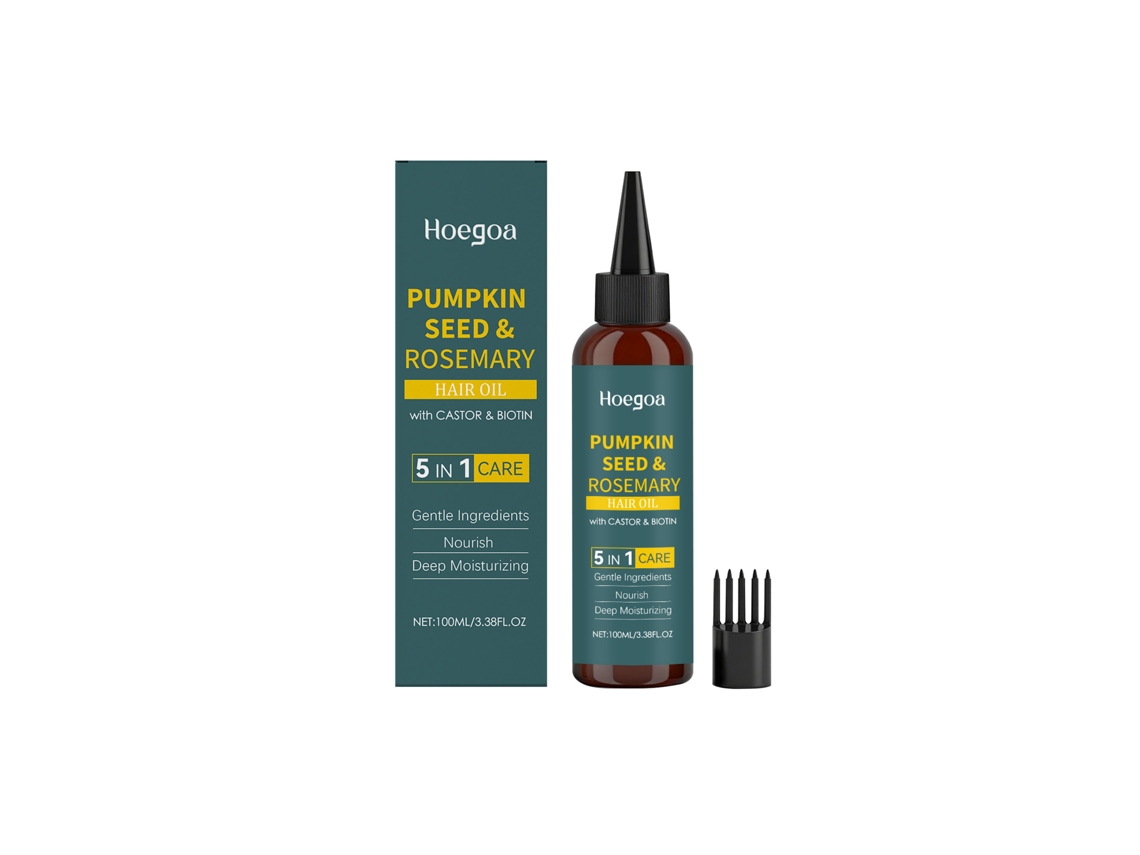Aceite capilar con semillas de calabaza y romero
