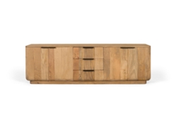 Aparador de madera de mango natural con esquinas redondeadas Giner Y Colomer