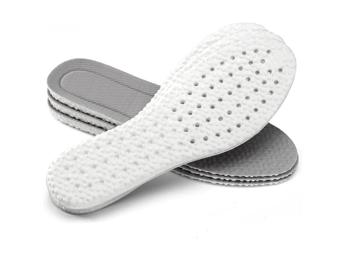 3 Pares De Plantillas De Repuesto Flexibles Con Absorción De Impactos, Plantillas Elásticas De E-tpu Para Aliviar El Dolor De Pies.