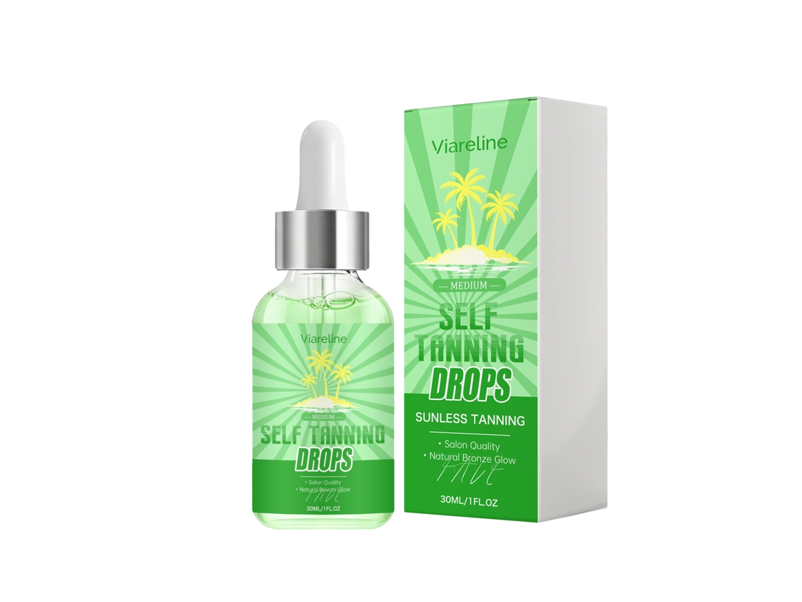 Esencia autobronceadora facial natural verde