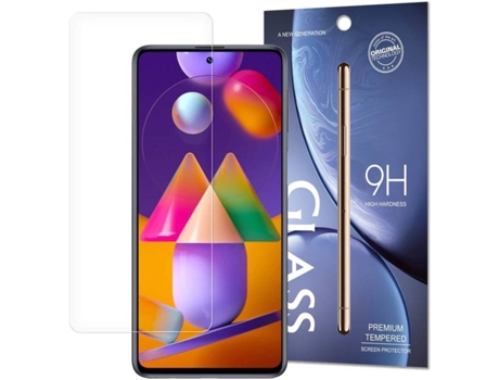 Protector Cristal Templado Samsung Galaxy M31S LMOBILE 0 Transparente