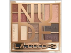 Paleta de Sombras L.A. COLORS Color Block Nude