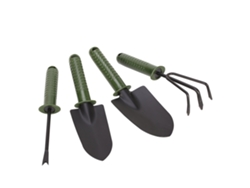 Enrejado para plantas, 3 piezas, 40 cm, hierro forjado CHABERLU