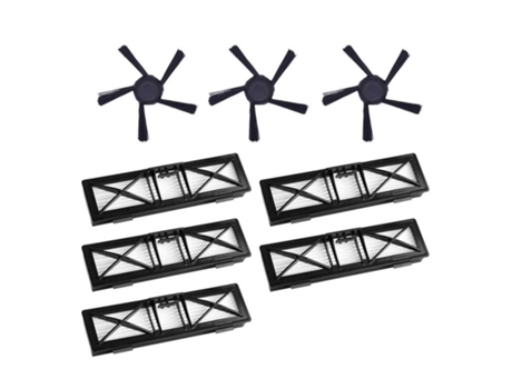 Accesorio Aspiradores NEATO Filtros de ultra rendimiento 5un y actualización de 5 brazos 3un Neato Connected D5 D6 D7