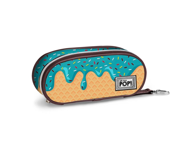 Estuche KARACTERMANIA Ice Cream Oh My Pop Rectangular (10x21x5cm)
