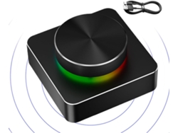Rueda De Control De Volumen Usb Para Ordenador | Controlador De Audio Con Cable |