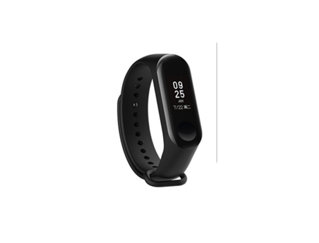 Reemplazo de correa de muñeca de Silicona para Xiaomi mi 3 Correa inteligente Mi3 Accesorios negro