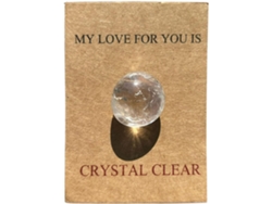 Tarjetas de San Valentín con cristales, tarjeta blanca de recuerdo para parejas en el Día de San Valentín.