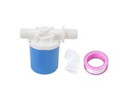 Válvula Flotante Automática De Plástico A Prueba De Fugas Para Control De Nivel De Agua, Tanque De 1/2 Pulgada.
