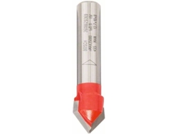 Fresa BOSCH de Ranurar en V Expert para Madera - 8 mm - D 12.7 mm - L 10 mm - G 44.5 mm - 90 °