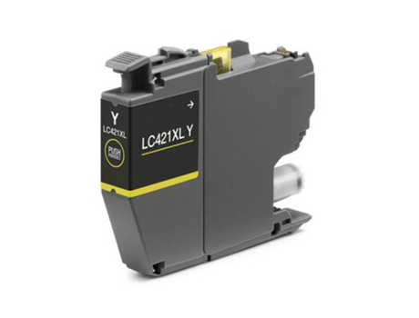 Cartucho de Tinta Compatível Brother Lc421Xl Amarillo Lc421Xly