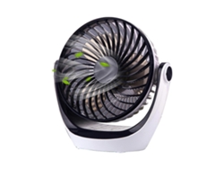 Mini Ventilador Recargable Con Luz, Ventilador Personal Multifuncional Con Soporte.