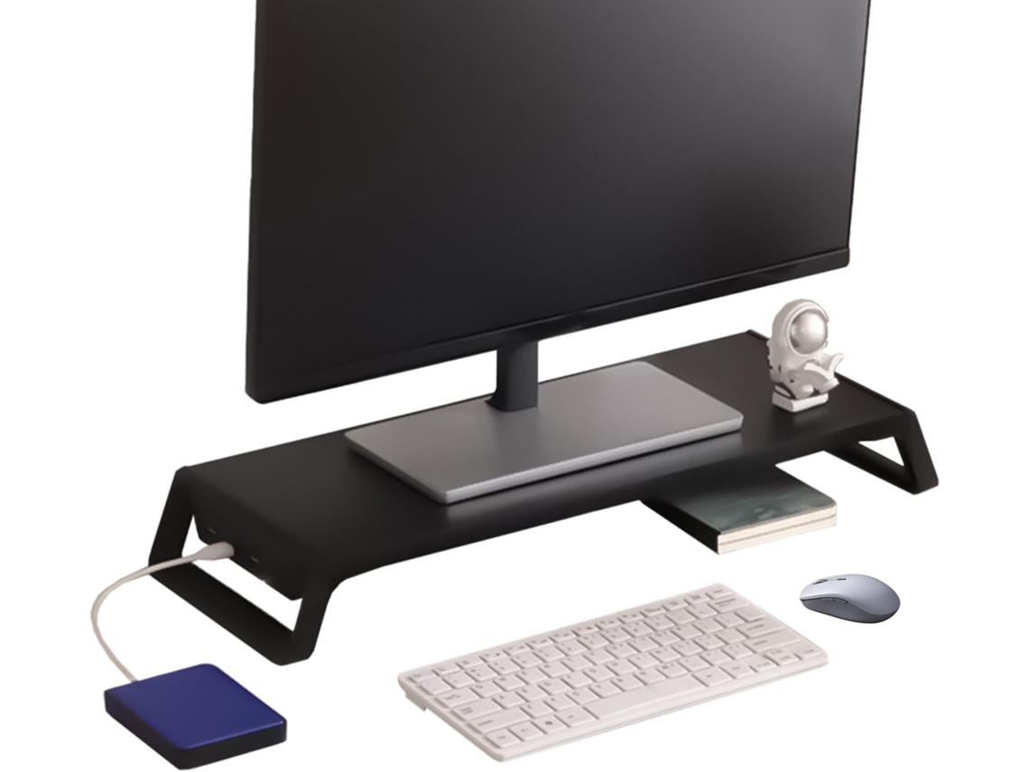 Soporte Para Monitor, Estante De Escritorio, Accesorios | Organizador De Pc De Madera | Hogar, Apartamento, Residencia Estudiantil