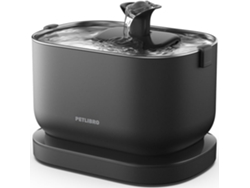 Fuente de Agua Automática PETLIBRO Dockstream (2,5 l - Inalámbrica  - Negro)