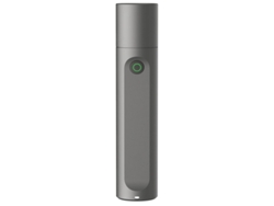 Antorcha, linterna LED recargable, carga USB-C, 3 modos, hasta 24 horas, 1500 mAh, 280 lúmenes, 200 M, IP55, linterna compacta (gris) YIZHOOD
