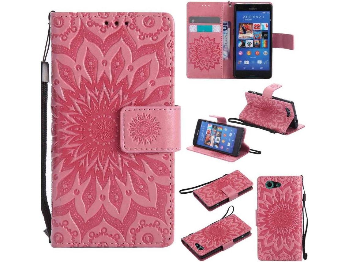 Funda Sony Xperia Z3 Compact 4.6 HONGWE. Rosa