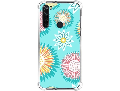 Carcasa Xiaomi Redmi Note 8T TUMUNDOSMARTPHONE Dibujos Antigolpes Flores 05 Multicolor