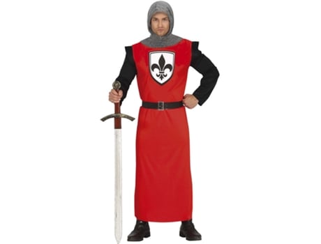 Disfraz de Hombre GUIRCA Cavaleiro Noturno Medieval (M )