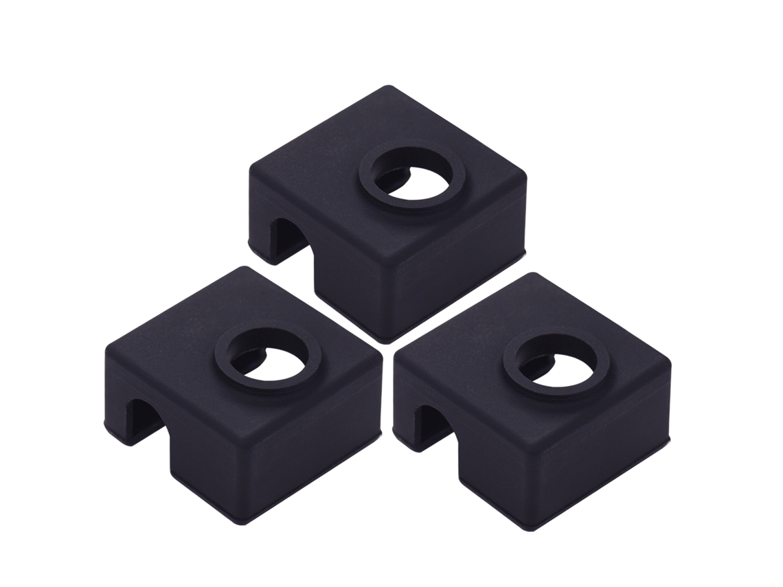 3 medias de silicona MK9 para bloque calentador de boquilla caliente, compatibles con impresoras 3D Creality Ender 3 Pro Ender 5 CR-10.