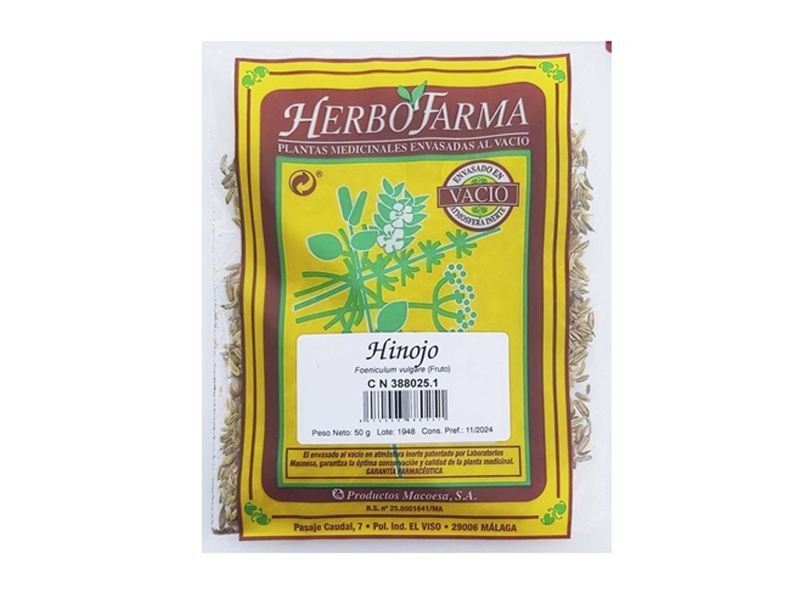 Macoesa Hinojo Herbofarma 50g MACOESA