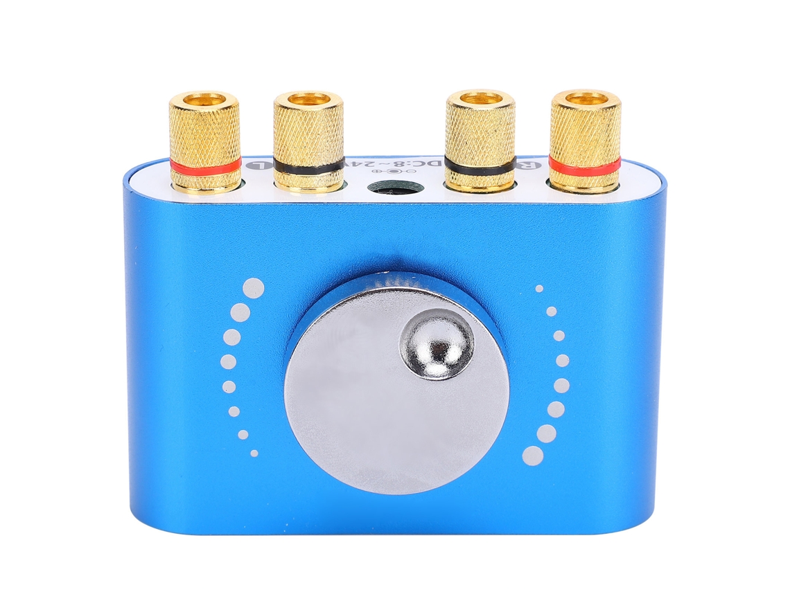 Amplificador de potencia Bluetooth 20W+20W 2 canales estéreo digital DC8-24V
